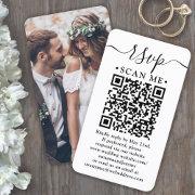 100 Pack Wedding Website Qr Rsvp Photo Enclosure Business