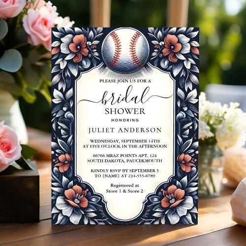 At Champion Team Ball Field Baseball Bridal Shower