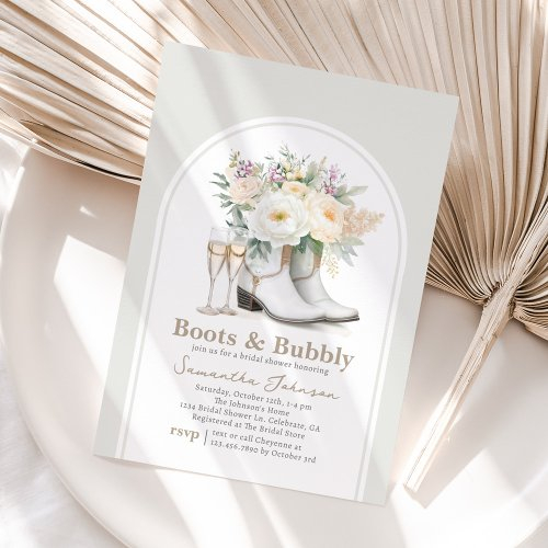 Boots And Bubbly Western Bridal Shower