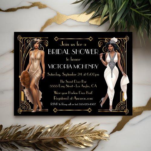 Bridal Shower Flapper Great Gatsby Harlem Nights