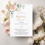 Bridal Shower Floral Rose Gold Eucalyptus Greenery