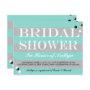 Bride & Co Silver & Teal Bridal Shower Party