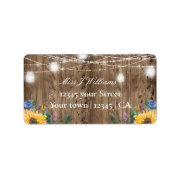 Bridal Shower Return Address Labels | FunBridalShowerInvitations