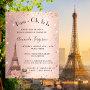 Budget Bridal Shower Paris Rose Gold  Flyer