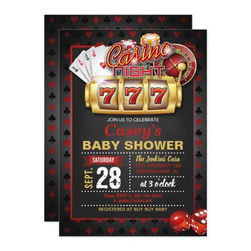 Casino Night Bridal Shower