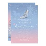 Cinderella Light Blue And Pink Quinceanera