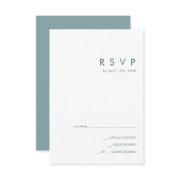 Dusty Boho | Blue And Green Rsvp