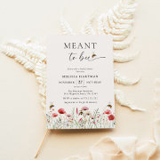 Elegant Watercolor Meant To Bee Bridal Shower
