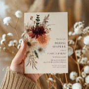 Fall Rustic Floral Bridal Shower