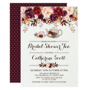 tea party bridal shower invitations funbridalshowerinvitations