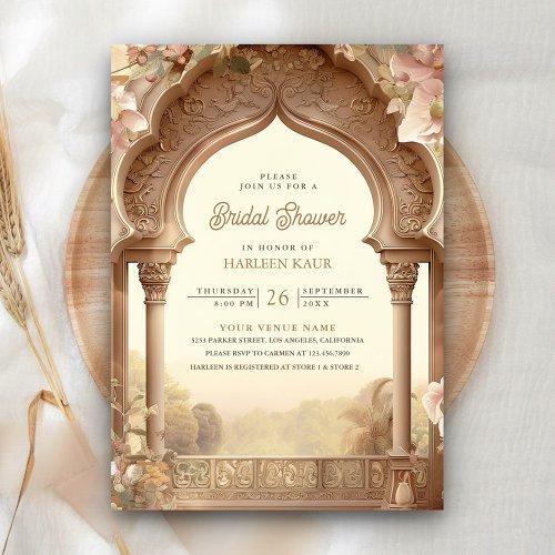 Floral Garden Elephant Indian Palace Bridal Shower