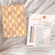 Guess Who Said It Aperol Spritz Bridal Shower Game