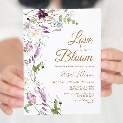 Love In Bloom Little Wildflower Bridal Shower