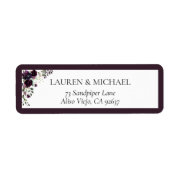 Bridal Shower Return Address Labels | FunBridalShowerInvitations