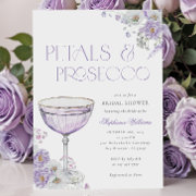 Purple Petals And Prosecco Bridal Shower