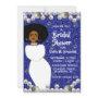 Royal Blue, Pearls African American Bridal Shower