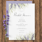 Rustic Lavender & Sage Bridal Shower