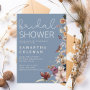Rustic Periwinkle Boho Wildfolwer Bridal Shower