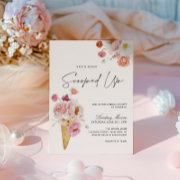 She's Been Scooped Up Ice Cream Bridal Shower