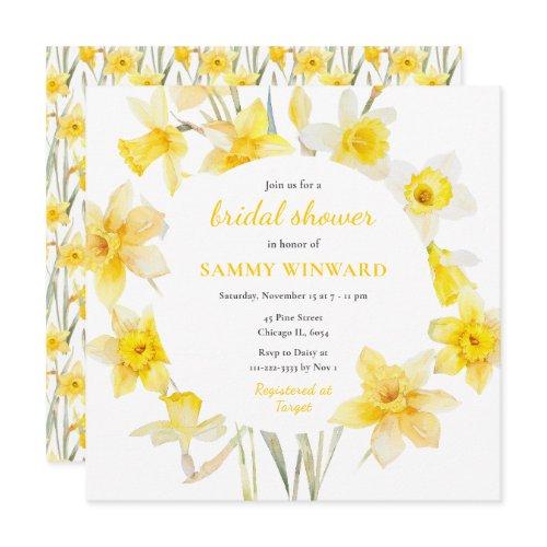 Spring Daffodils Bridal Shower