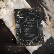 Starry Night Moon Mystical Celestial Bridal Shower