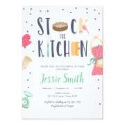 Stock The Kitchen Invitations Funbridalshowerinvitations
