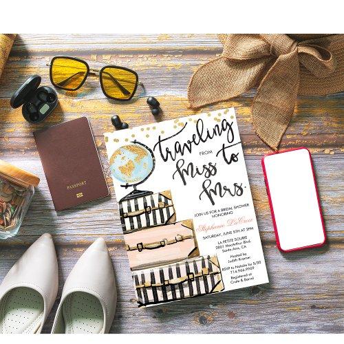 Travel Themed Bridal Shower