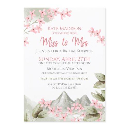 Traveling From Miss To Mrs. Bridal Shower